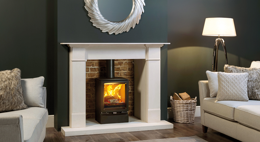 Stovax-Vogue-Midi-woodburning-with-Plinth-and-Claremont-Limestone-Mantel-mi